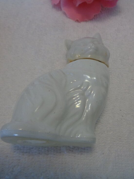 OLD & EARLY HAIRBRUSH VINTAGE CUP 70S PAPERWEIGHT AVON CAT LOOSE RHINE LOT main image 2